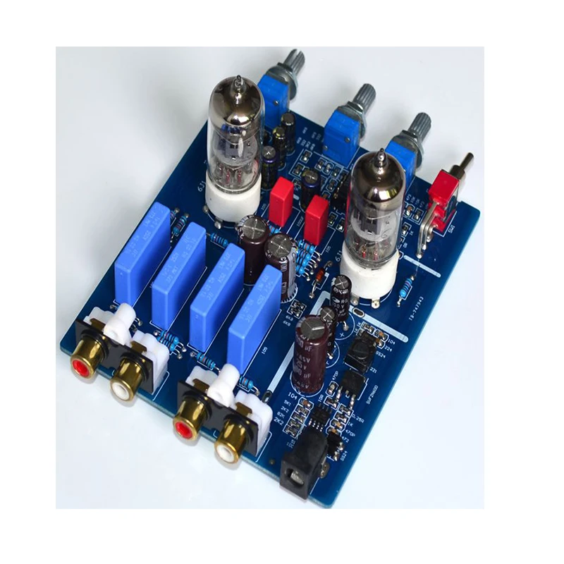 KYYSLB Febbre HIFI bile preamplificatore 6J1 tubo con alta e bassa regolazione del suono HIFI audio amplificatore preamplificatore