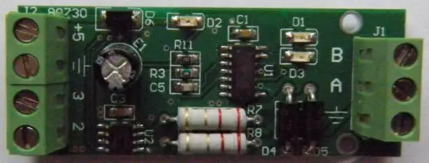 232 turn 485 module bidirectional converter conversion head code transfer data flow to automatic control lightning strike