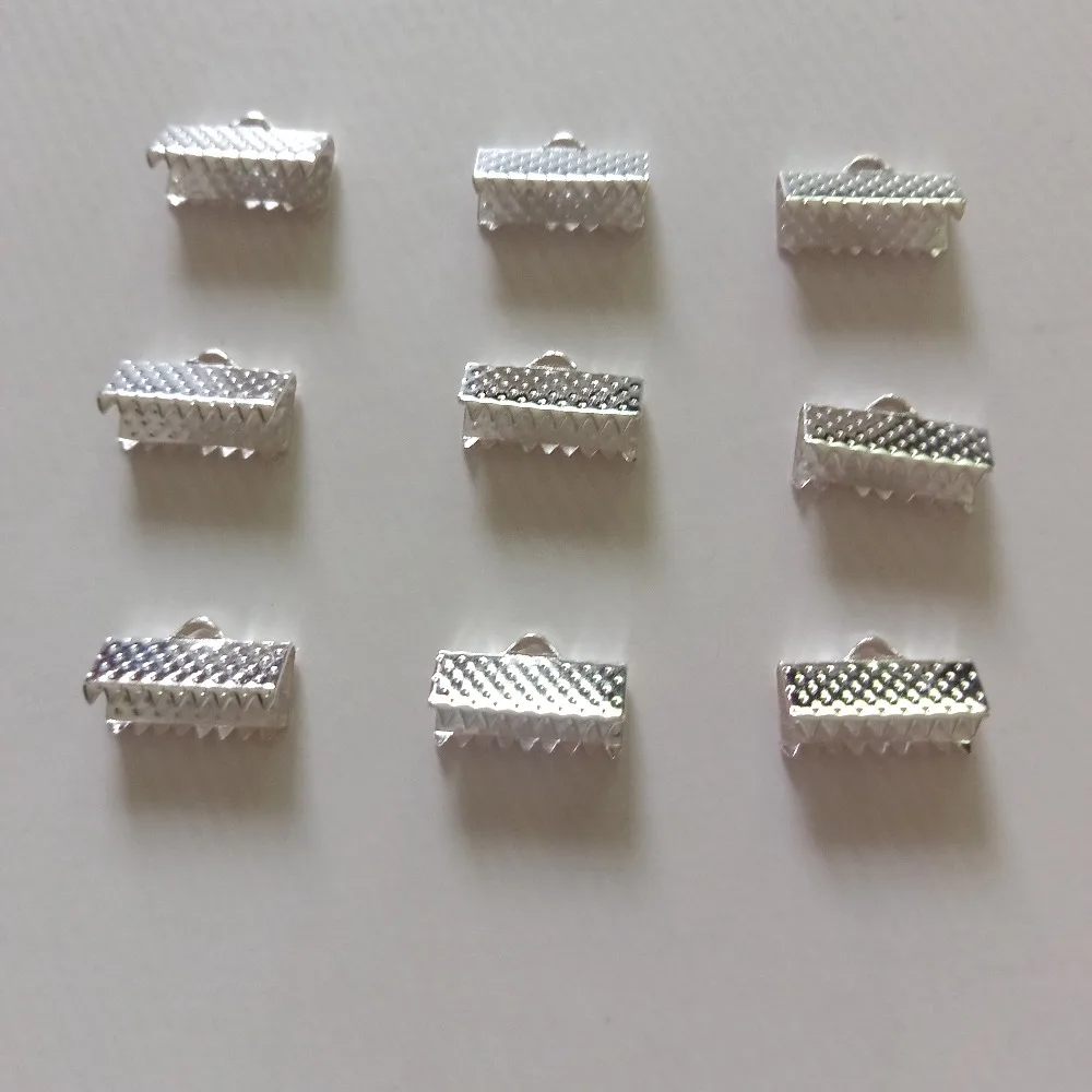 50pcs Cord Crimp End Beads Buckle Tips Clasp For Jewelry Making Necklace Bracelet Cords Connectors Diy Jewelry Accessories