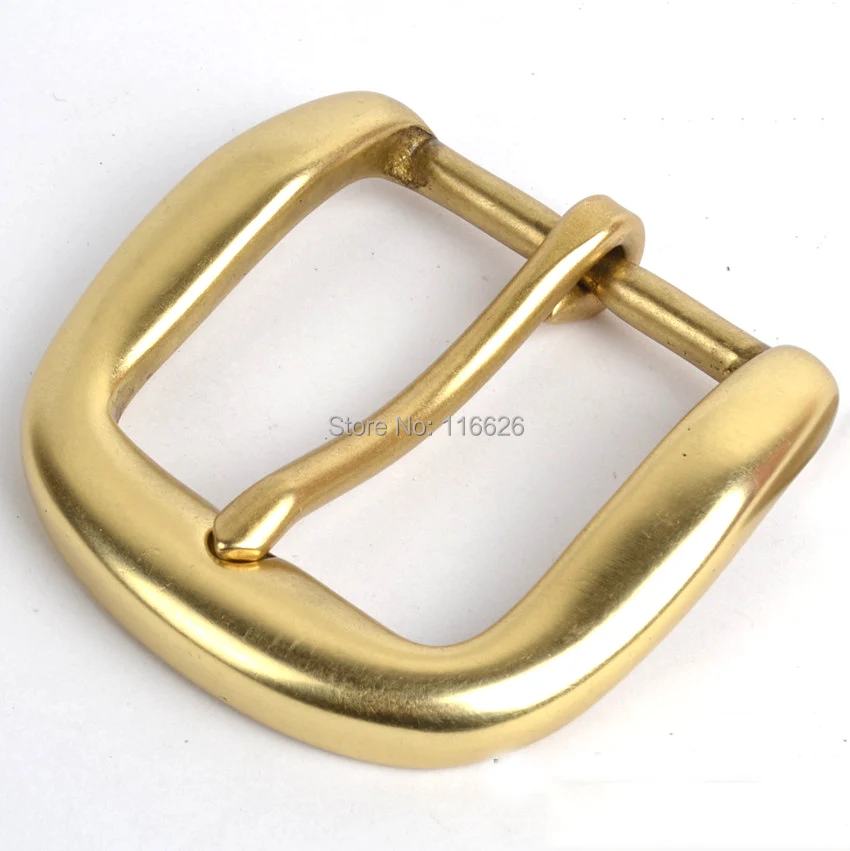 DIY 가죽 공예 women 큰 size 핀 버클 solid brass material 2 개/몫 inner 40mm