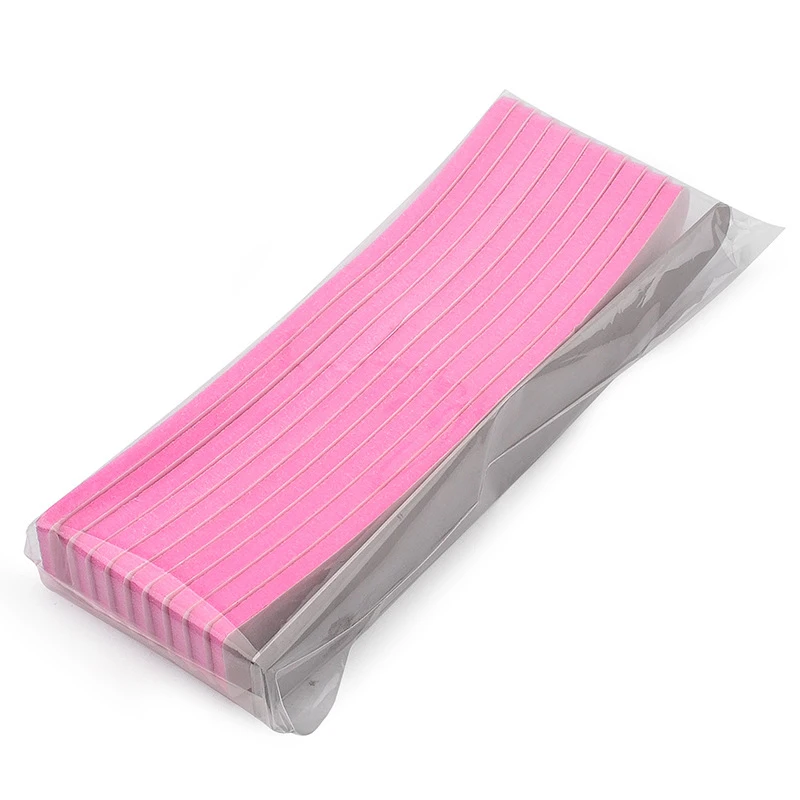 Metal Nail File with 10pcs Replacement Sandpaper Buffer strips Adhesive Pads Stainless Steel Handle Double Side Calluses Remover