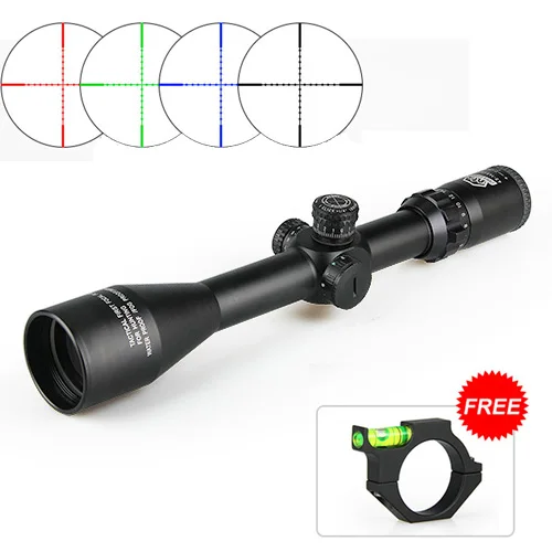 Hunting Scope Canis Latrans Rifle Hunting Scope 4-14X44 Riflescope Red Green Illuminated FFP Get Free Gift for Hunting gs1-0251