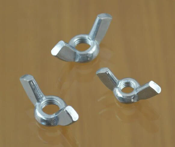 

M3 M4 M5 M6 M8 M10 M12 Wing Nut Hand Twist Nuts thumb nut butterfly nut zinc plated Carbon steel DIN315