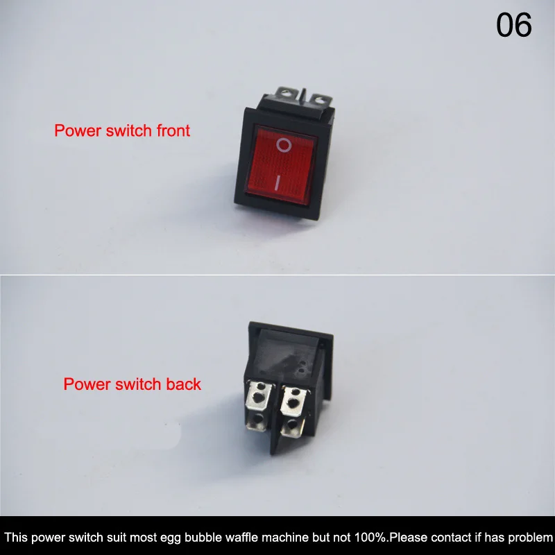 Muitos tipos de máquina de omelete de waffle, peças sobressalentes de fabricante de bolhas de ovo, acessórios de eggettes e bolo de sopro de peças