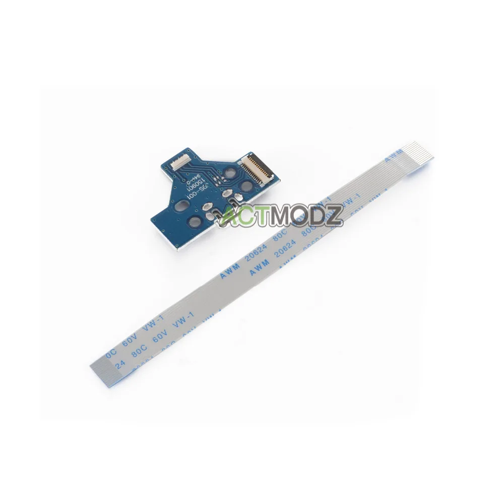 Scheda PCB per porta di ricarica per caricabatterie USB a 14 PIN per parti di riparazione extreme merate per Controller PS4 blu