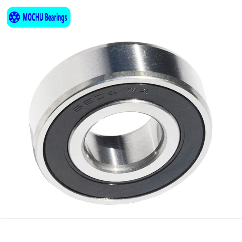 

10pcs Bearing 6204 6204RS 6204RZ 6204-2RS1 6204-2RS 20x47x14 MOCHU Shielded Deep Groove Ball Bearings Single Row High Quality