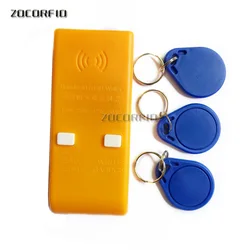 Handheld the newest 125KHz RFID Duplicator Key Copier Reader Writer Card Cloner Broke firewall Programmer