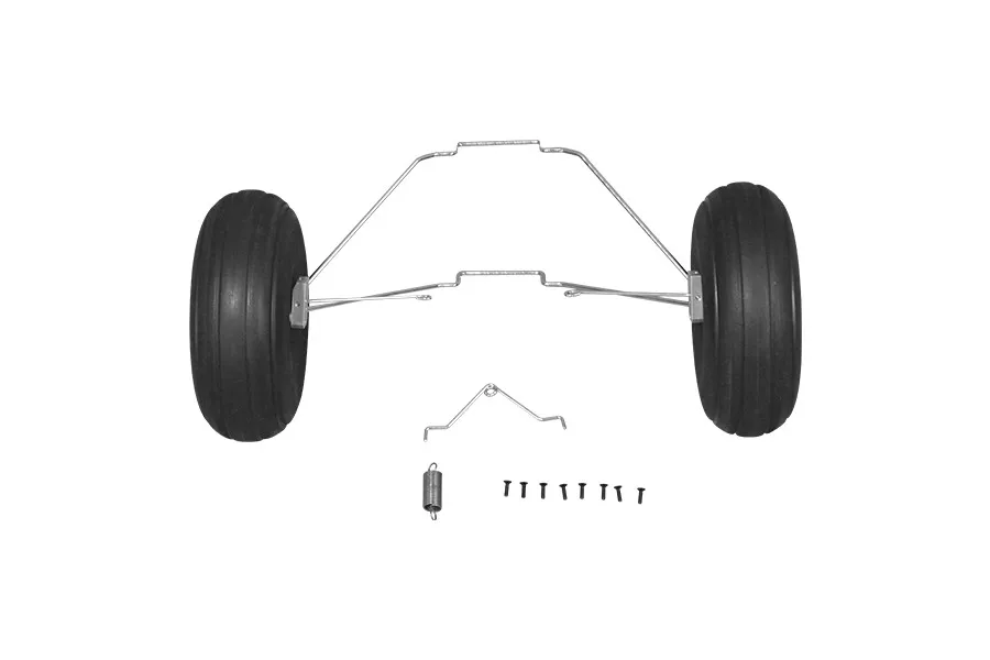 FMSRC 1700mm 1.7m PA-18 J3 Piper główna zestaw nóg podporowych FMSRM106 RC samolot Hobby Model samolotu części zamienne PA18