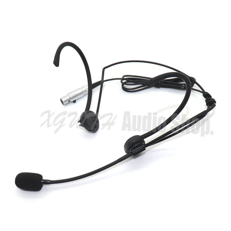 접이식 헤드 착용 슈퍼 카디오이드 콘덴서 헤드셋 마이크, AKG Samson 무선 바디 팩 송신기 3 핀 미니 XLR 3 핀