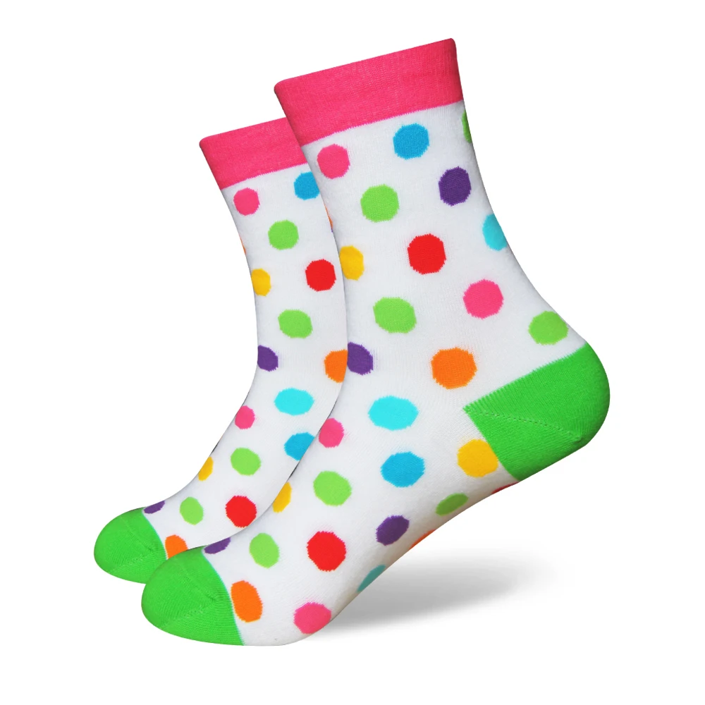 Match-Up women's cotton funny colorful socks RANDOM MIXED COLOR 10 PAIRS/lot Free Shipping