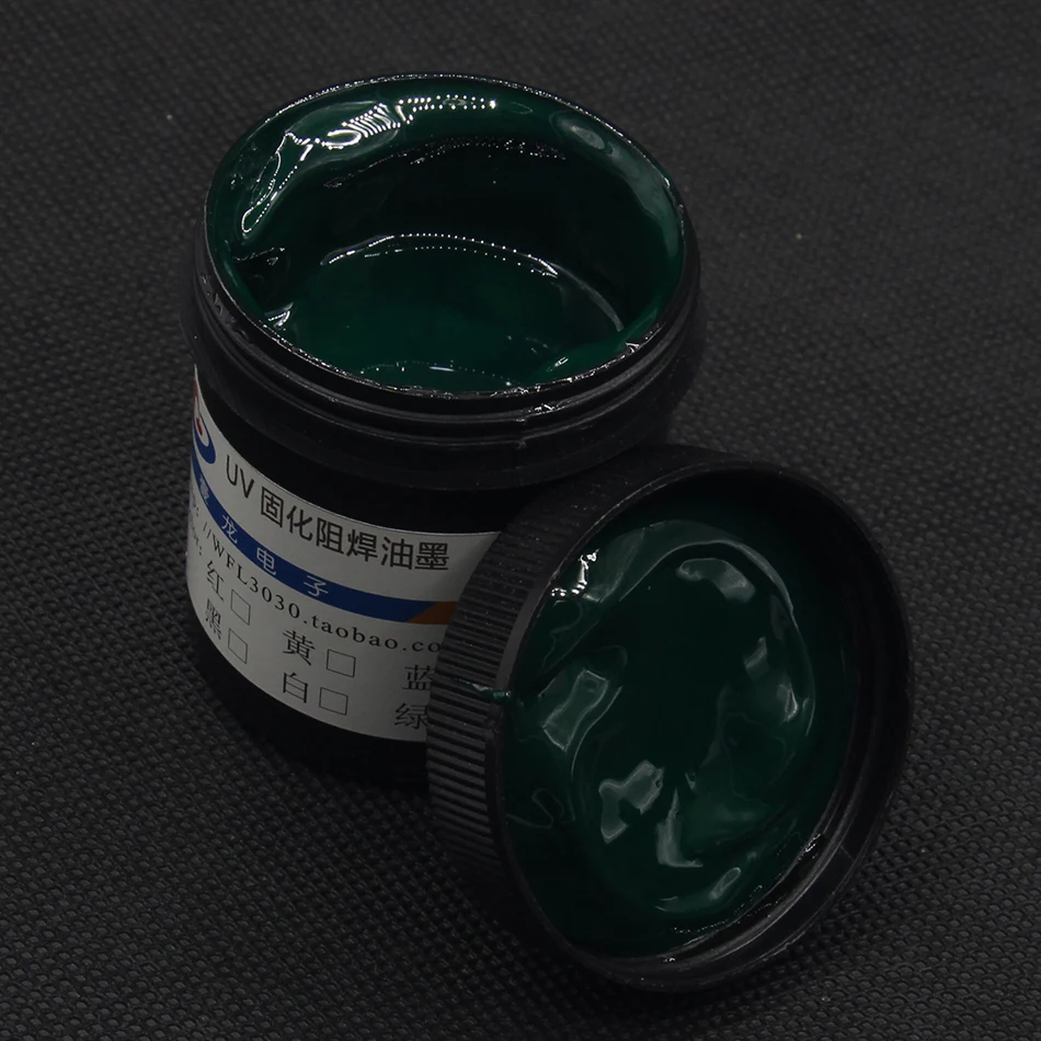 PCB UV photosensitive inks, Green PCB UV curable solder resist ink,solder mask UV ink