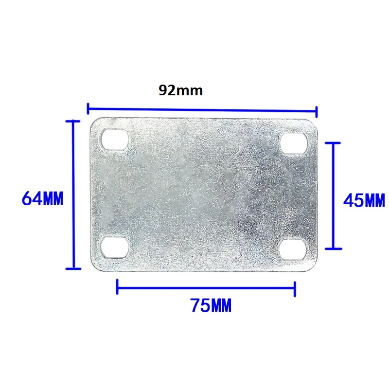 Imagem -05 - Mola Loaded Portão Caster Porta Roda Giratória para Swing Portão Modelo de Polegadas