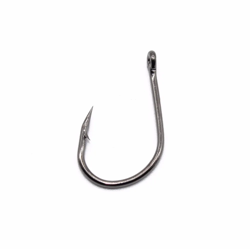 LEOSPORT 500pcs/box High Carbon Steel Fishing Hook Size #3-#12 Fishhooks Pack Carp Fishing Tackle