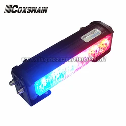 DC12V High Power Car LED external warning light, TIR-6 1W LED, 3 flash patterns, waterproof, SAE & ECE R65 passed (SA-618-1)