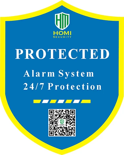 Intruder security system alarm sticker 10pcs