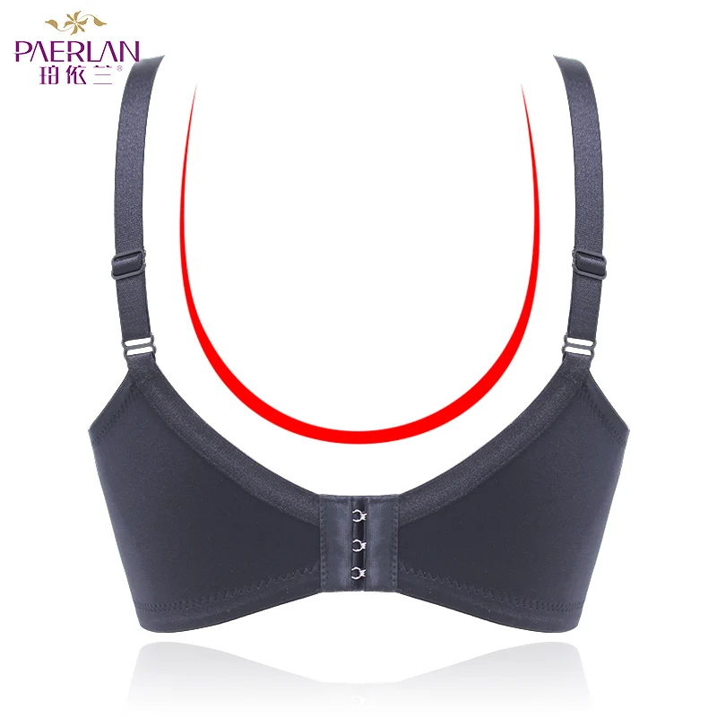 PAERLAN Large cups summer thin section of women bra big chest was chubby MM large size adjustment received underwear underwear