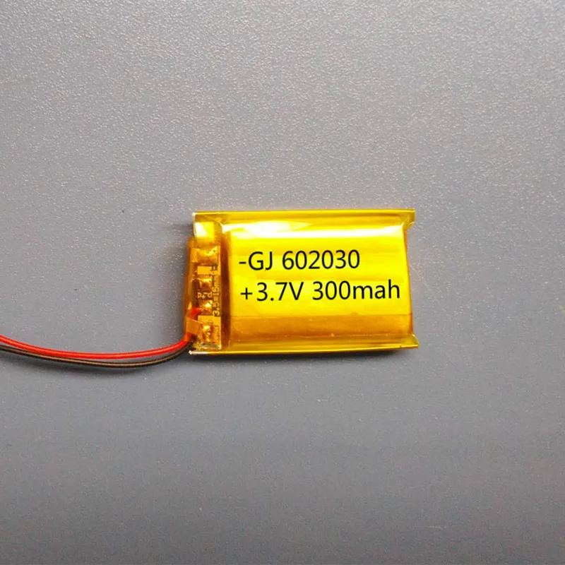 Free shipping by DHL/Fedex 100pcs 3.7V lithium li ion battery 062030 602030 300mAh MP5 Toys Wireless Router Battery