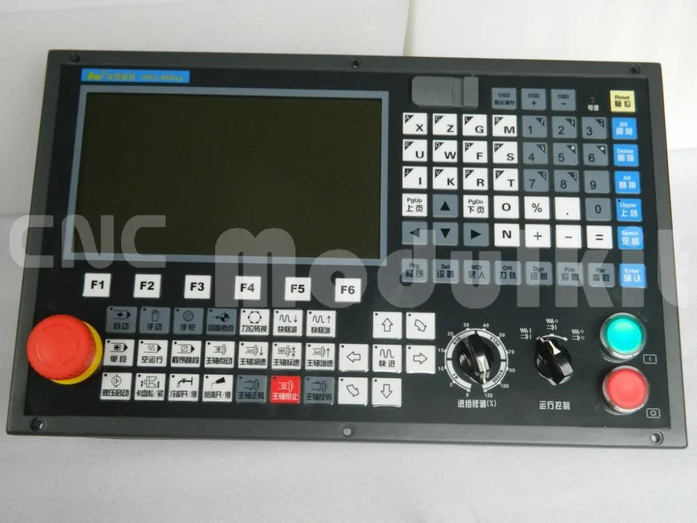 

CNC Controllers Turning Machines HNC-808XP 7'' LED Color Display 3 Axis Original Wuhan Huazhong Lathe Mill Machine CNC MODULKIT