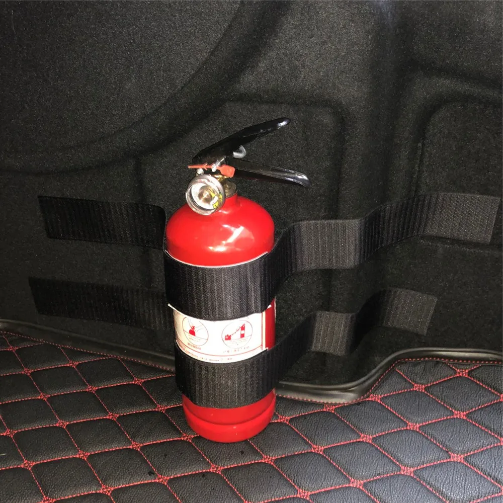 Car Trunk Fire Extinguisher Magic Belts for Quest GT-R 370Z Note Sway Micra Pulsar Maxima Terra KICKS IMQ Rogue Xmotion ARMADA