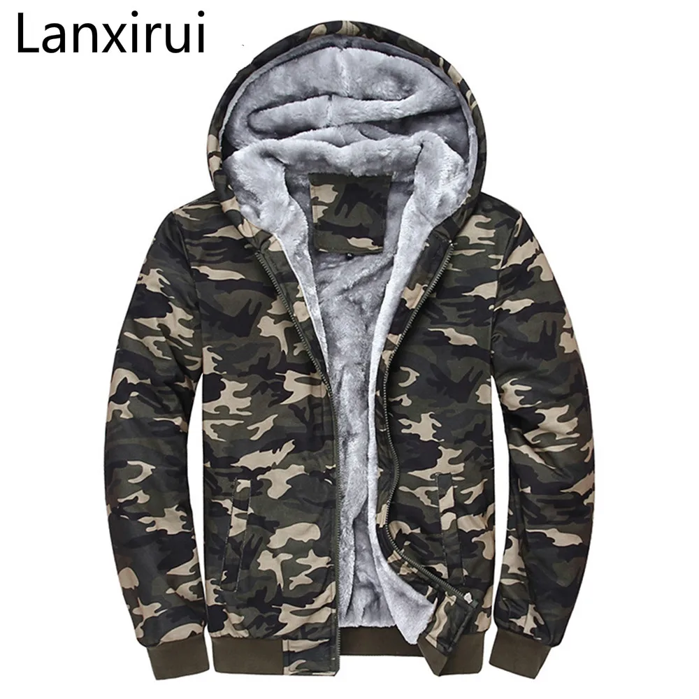 

New Arrival Winter Jacket Men Camouflag Warm Hooded Coats For Men Fashion Casual Camo Jacket Male Military Thicken Snow Coat