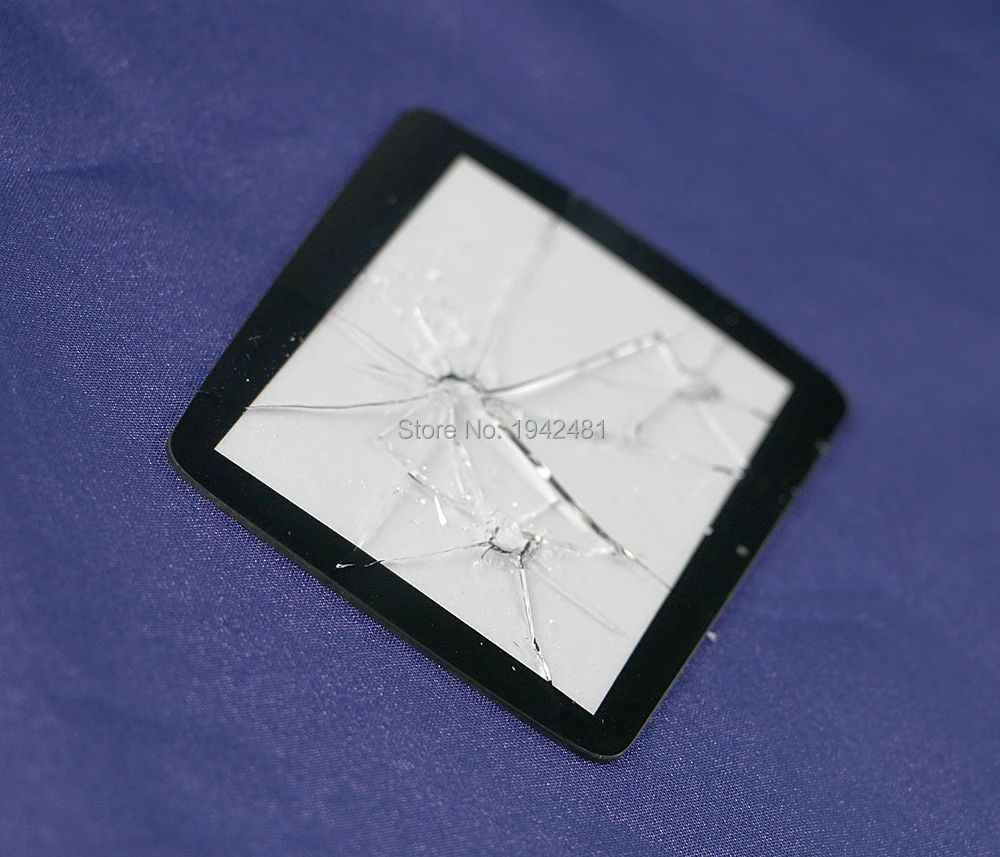 Sega Nomad 시스템 콘솔용 하이 퀄리티 유리 보호 스크린 렌즈, 접착제 포함, 1 개