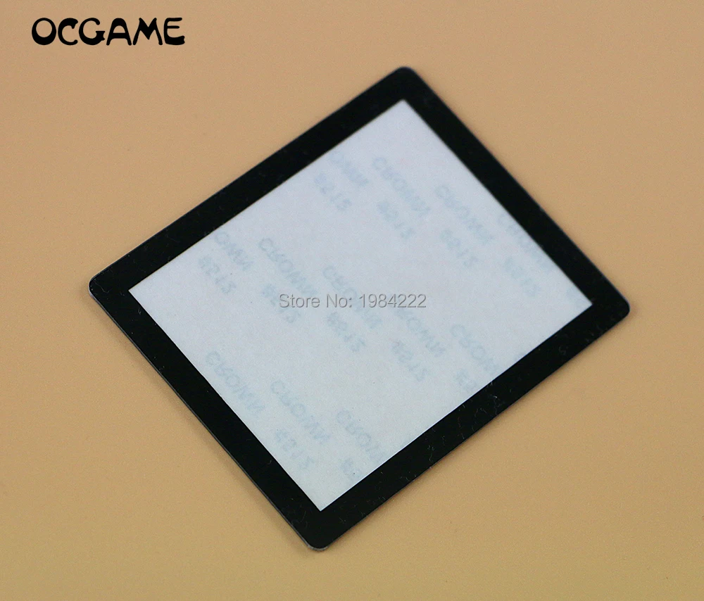 OCGAME 2 unids/lote pantalla LCD Len cubierta de plástico con cinta adhesiva de reemplazo para NDS juego de pantalla de la consola Len Protector