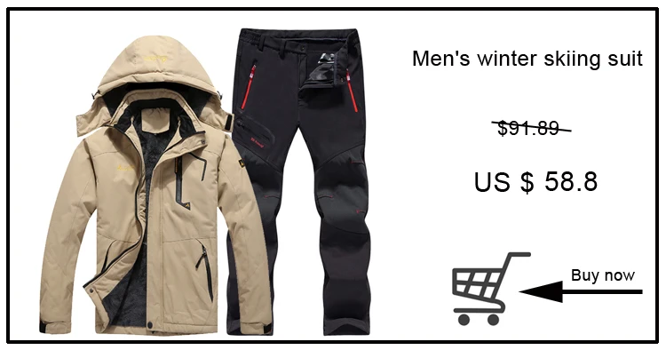 TRVLWEGO Jacke Hose Wandern Camping Frühling & Herbst Outdoor Single Wasserdicht 20000MM Herren Windschutz Trekking Mantel Hose – Detail 37