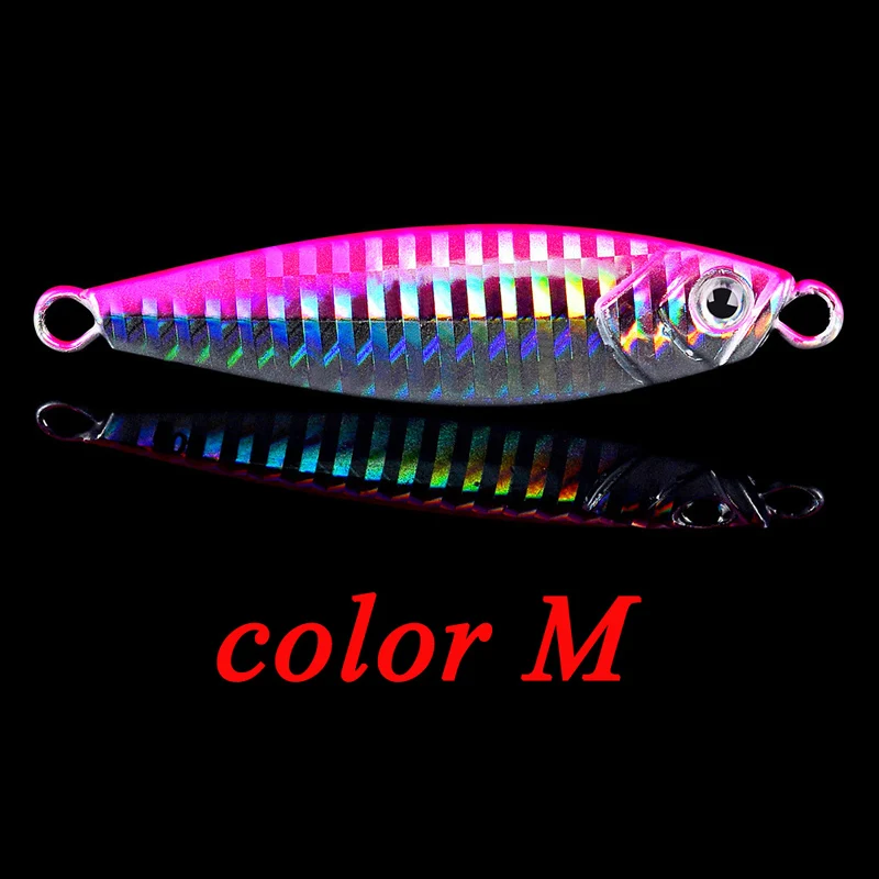 HOT 7/10/15/20/30g fishing spoon spinner bait metal lure tuna lures glow in the dark fishing tackle lead minnow jigging pesca 30