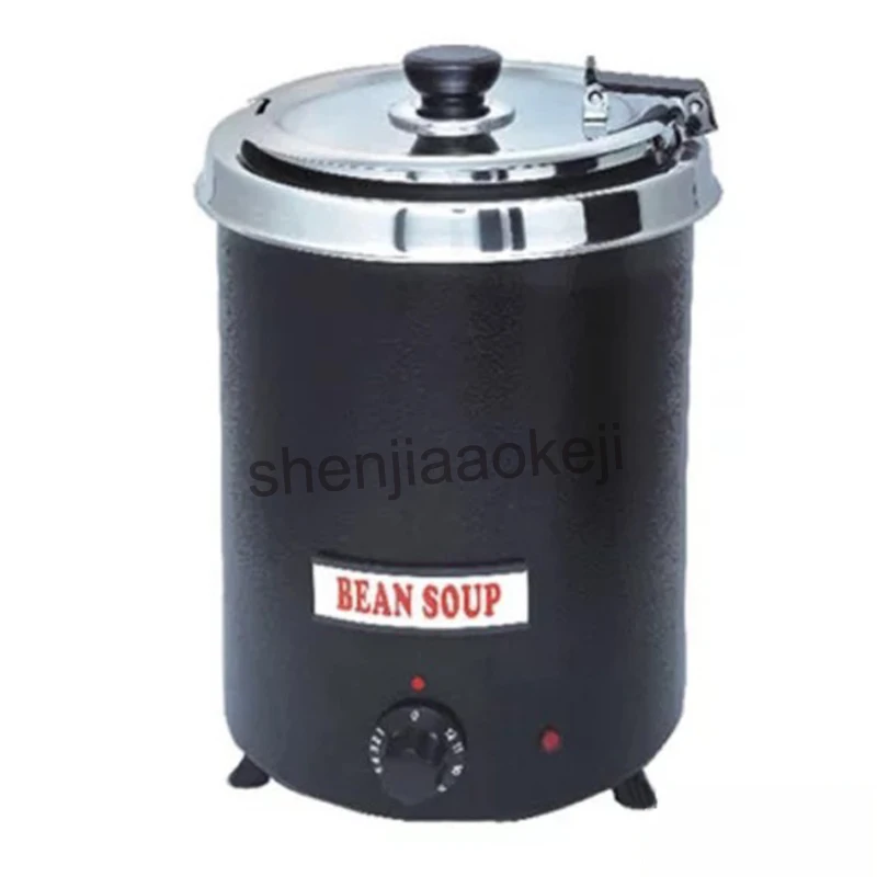 

230v Insulation Soup Stove Stainless Steel Electric Soup Warmer Buffet Cafeteria Restaurant soup pot heating furnace