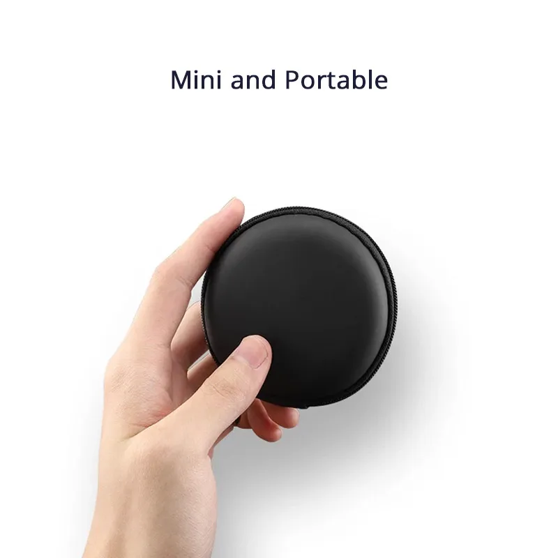 Étui étanche multifonction pour écouteurs AirPods, design à fermeture éclair, sac antichoc Mi Box Mod, haute qualité