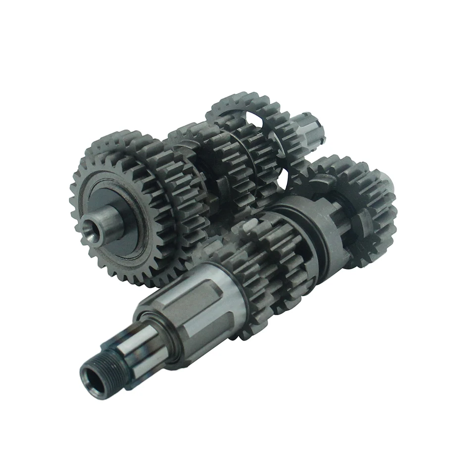 New Dirt Bike CB250 Fifth Gear Main Counter Shaft Transmission Gear Box Fit For Loncin CB250 Electric Foot Start Engines ZB-115