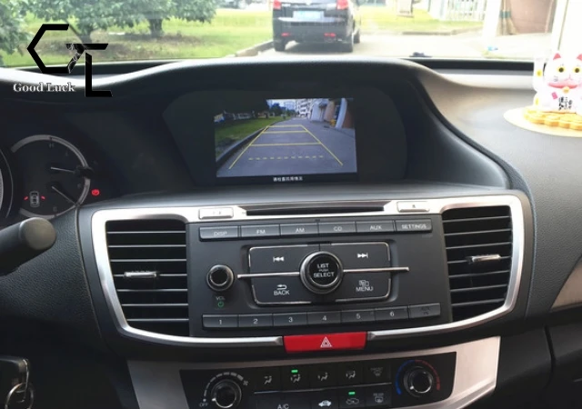 for Honda Accord 9 2.0L 2012 ~ 2015 Car Camera Connected Original Screen Monitor and Rearview Backup Camera Original car screen