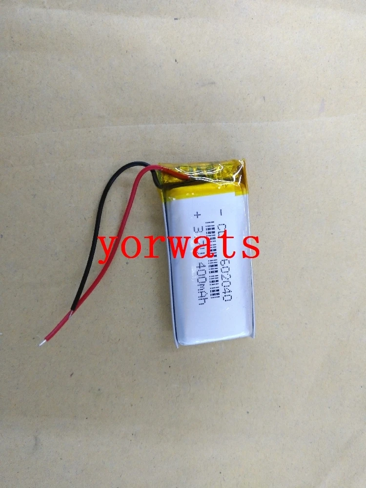 New Hot A Rechargeable Li-ion Cell  3.7V polymer lithium battery 602040 400mah direct sale