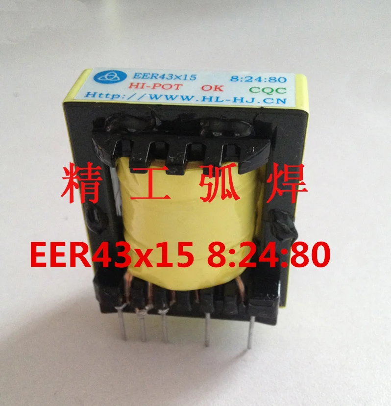 

EER43x15 8:24:80 Inverter rectifier arc welding machine transformer Welder transformer Argon arc welding high frequency plate