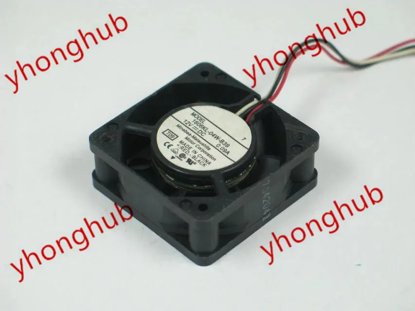 

NMB 1606KL-04W-B39 T09 DC 12V 0.09A 3-Wire Server Cooling Fan