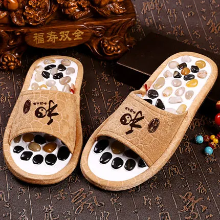 dk06 Cobblestone massage slippers, summer men'female antiskid health care foot sole health massage shoes, foot acupuncture poi