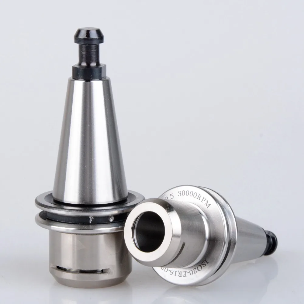 1Pcs precision 0.002 high speed toolholder ISO25 ISO20 ER20 ER16 Collet Chuck Balance G2.5/ 30,000RPM ISO Spindle holder