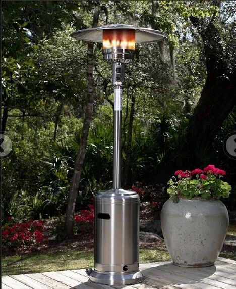 Stainless Outdoor Gas Infrared Heater, Ce Certificated Patio Heater, Freen Standing Gas Heater For Garden,restaurant,hotel