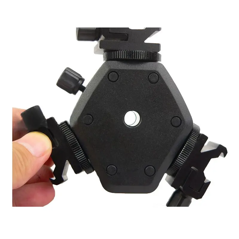 جديد 3 رئيس الثلاثي الحذاء الساخن جبل محول قوس ضوء فلاش مظلة حامل