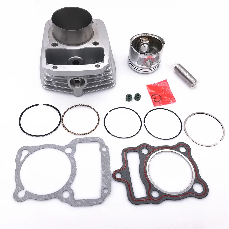 62mm Big Bore Motorcycle Cylinder Kit For Honda CG125 CG 125 CARGO TODAY TITAN ML TU FAN