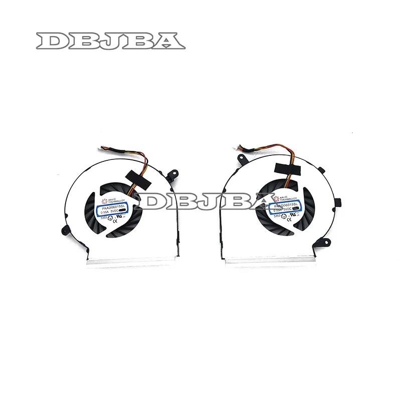 

Fan For MSI GE72 GE62 PE60 PE70 GL62 GL72 Laptop CPU + GPU Cooling Fan PAAD06015SL