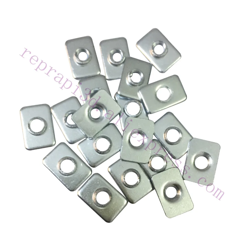 100pcs Openbuilds T-Nut Tee Nut M5 M3 for V-slot , OX CNC, 3D Printer Aluminum Extrusions frame use