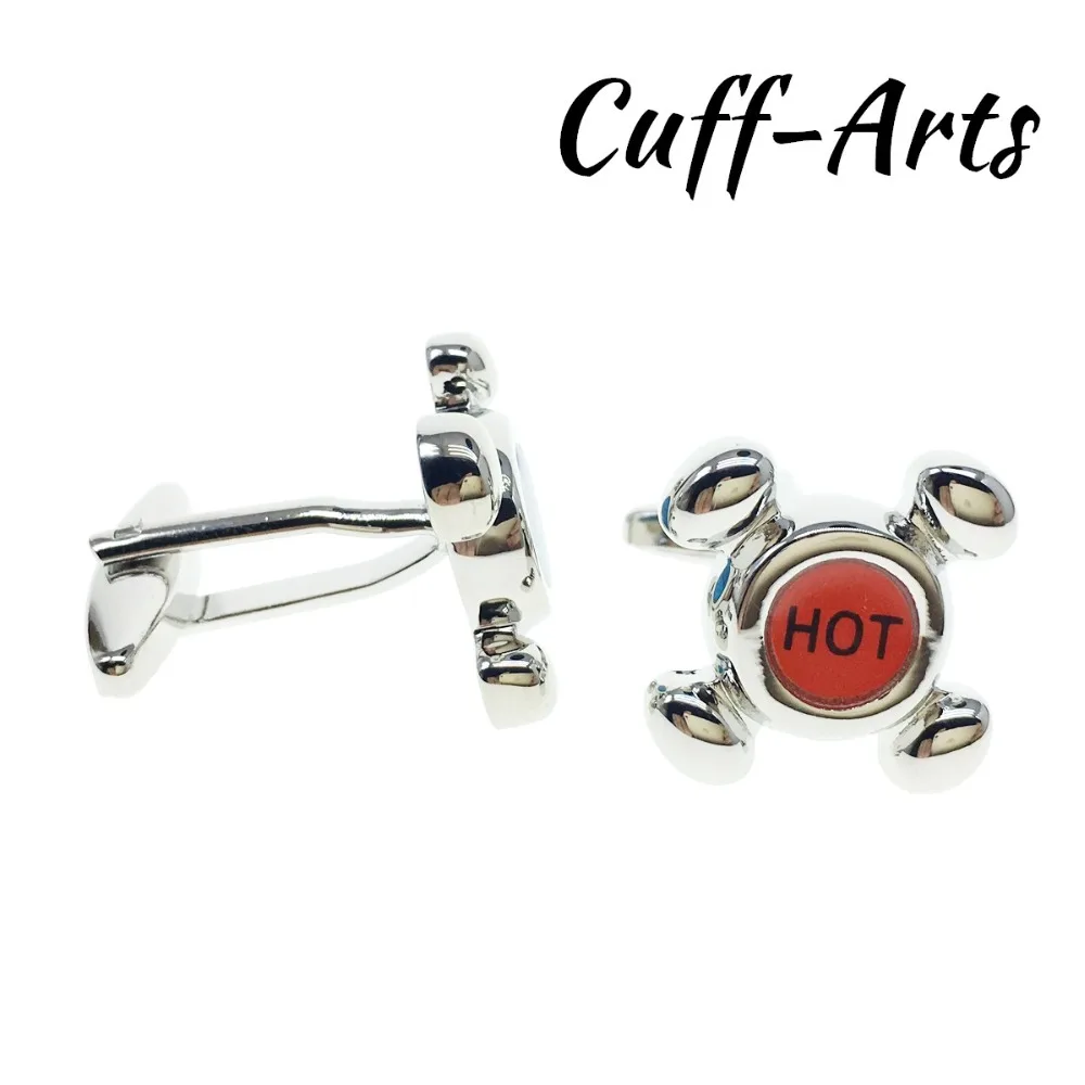 French shirt Taps Plumbers cufflink for mens Cuffs link Jewelry Button High Quality Luxury Wedding C10324