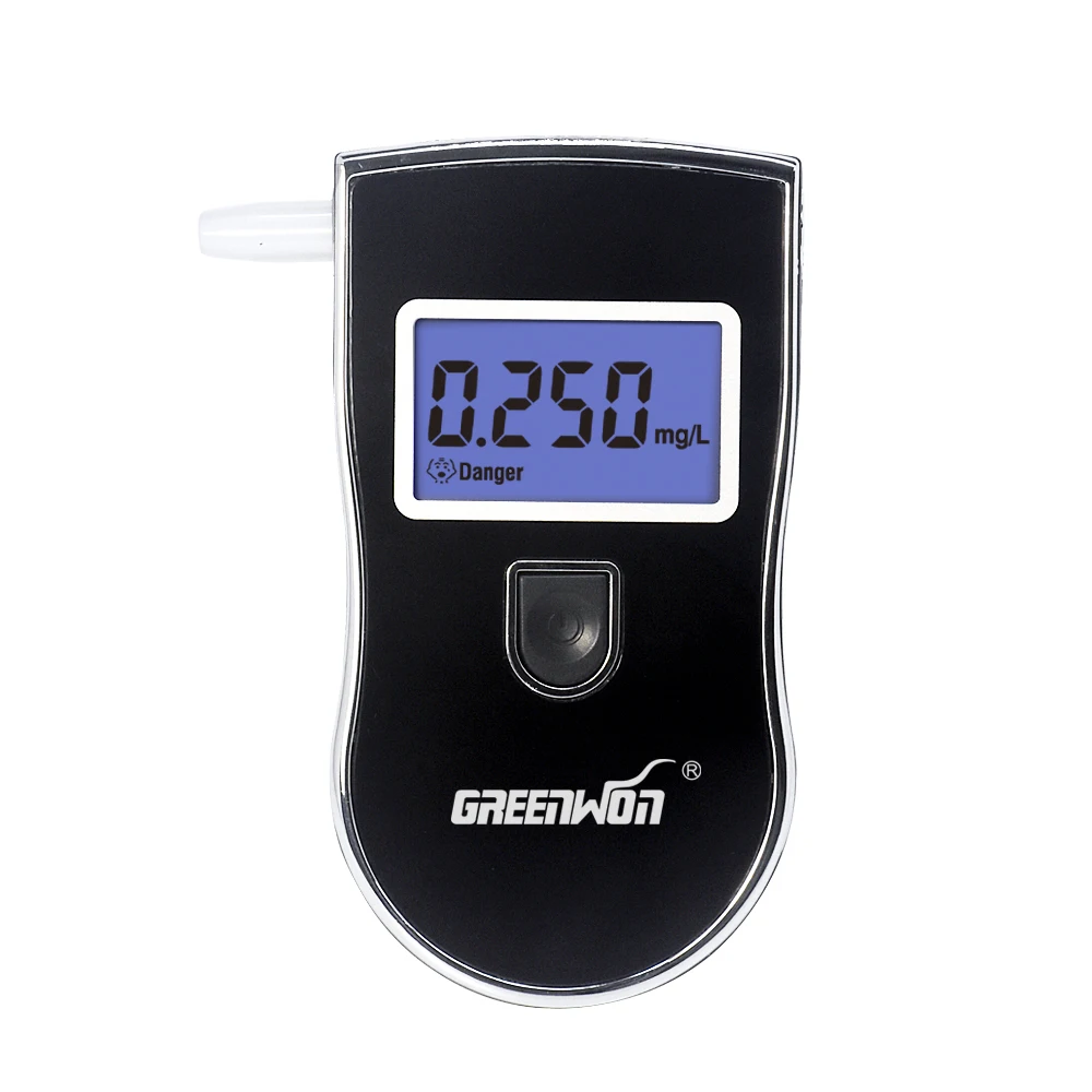 

GREENWON Digital Breath Analyzer Alcohol Detector Breathalyzer with Mouthpieces