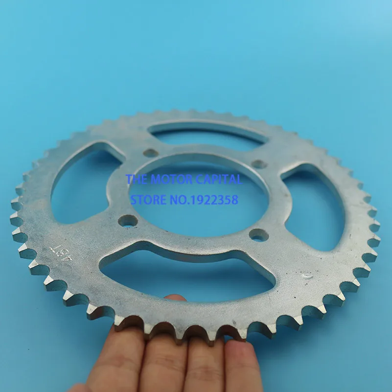 high performance 76mm 428 48T Tooth Rear Chain Sprocket for Motorcycle Pit Dirt Bike Go Kart