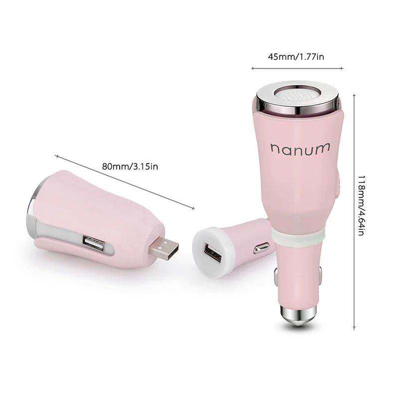 Nanum Máy Lọc Không Khí Tulip Hương Thơm Mini USB Xông Phòng Máy Phun Sương Tạo Ẩm Khuếch Tán Tinh Dầu Phun Sương Tạo Phun Sương Tạo Ẩm Hình Ếch Con