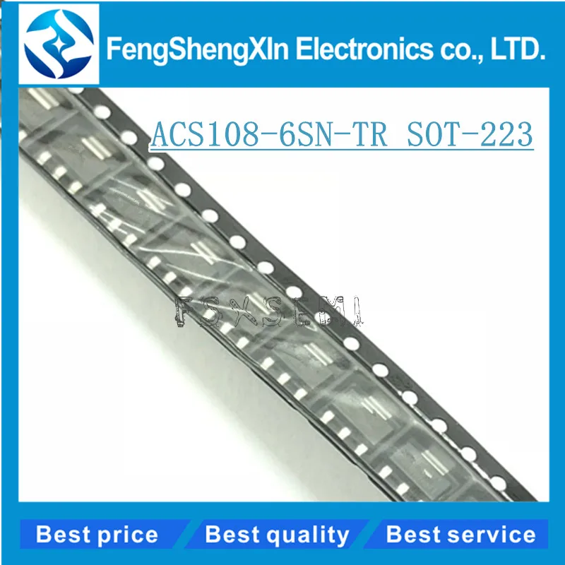 100pcs/lot ACS108-6SN-TR SOT-223 ACS1086S ACS108-6SN ACS108 108-6S