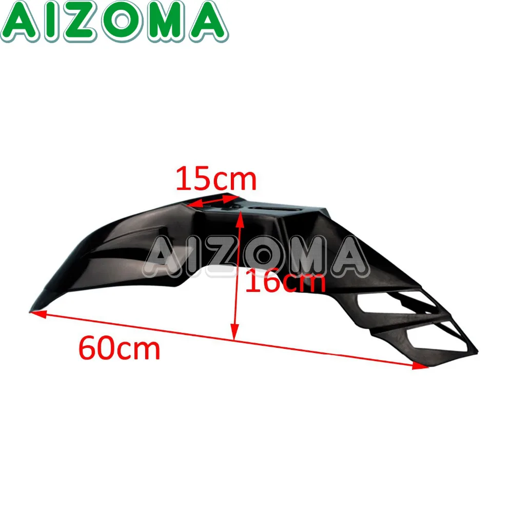 Green Supermoto Dirt Bike Front Fender Motocross Universal Mudguards for Kawasaki KX 65/85/100/250 KLX 125 250 450 400R