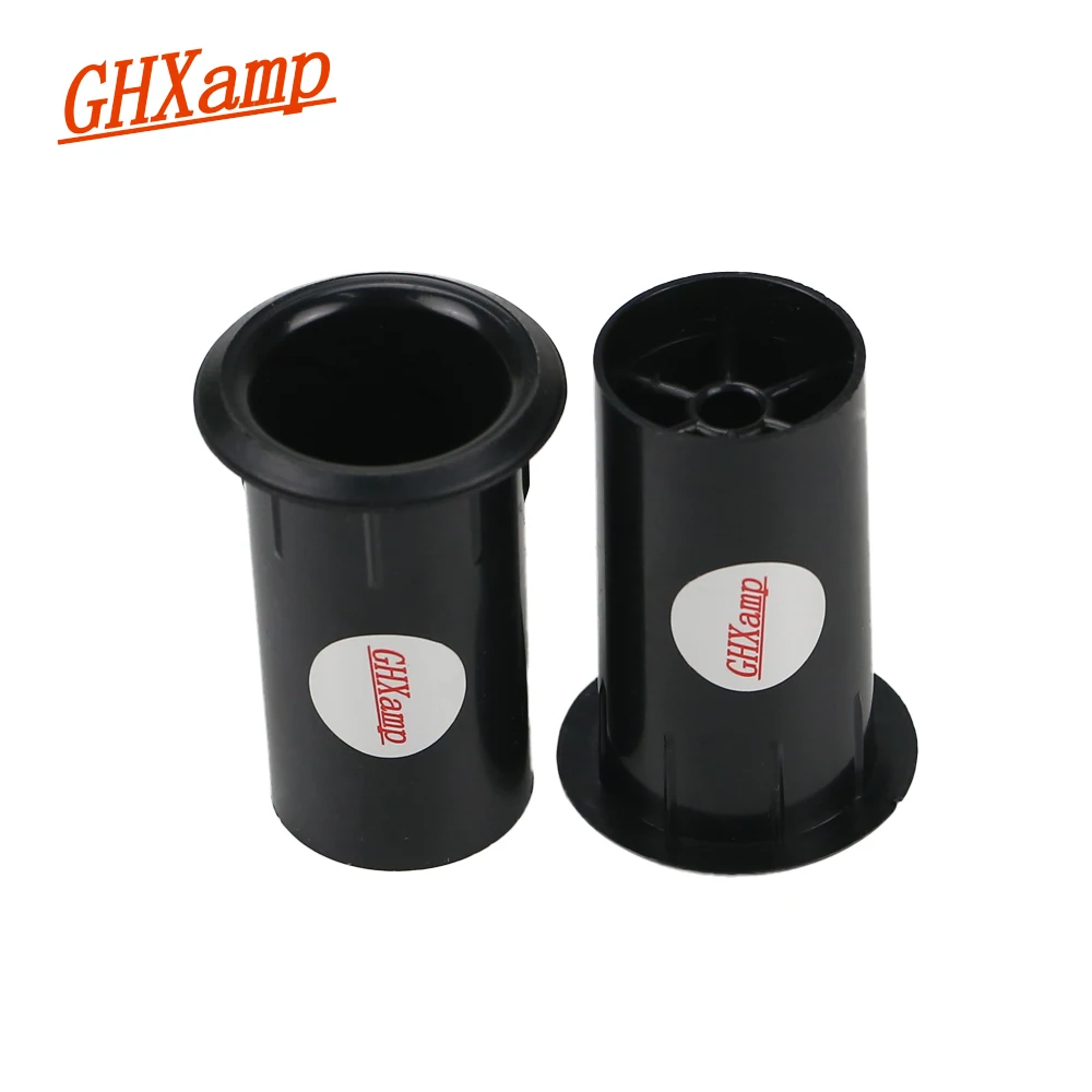 GHXAMP 2PCS Inverted Tube 4 inch Speaker Dedicated Guide Tube Opening 35mm length 67mm ABS Material Hard