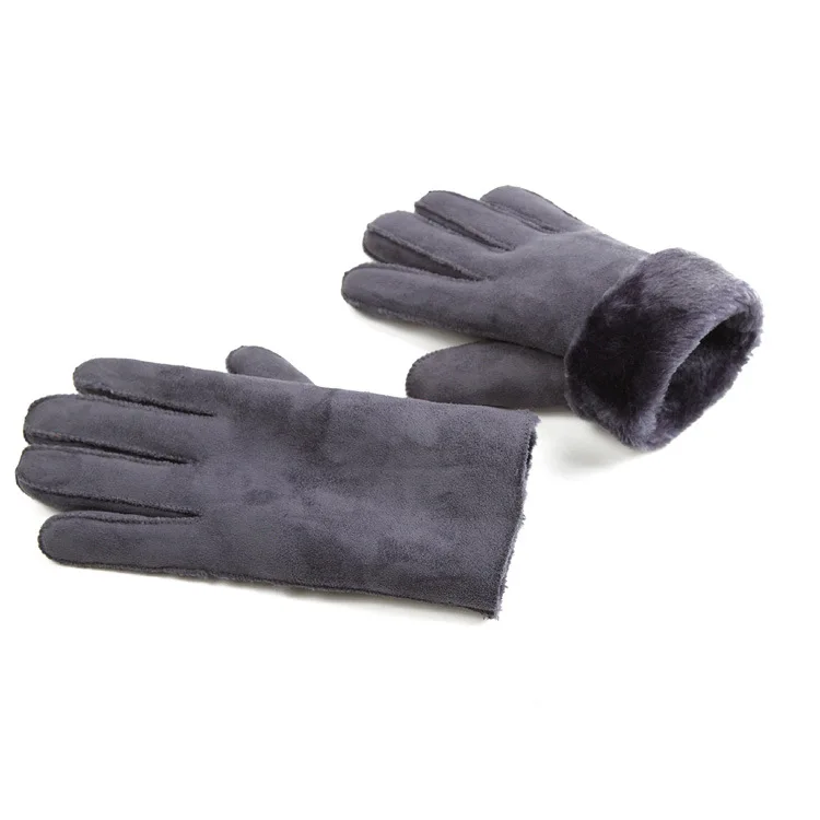 

Grey Color Winter Warm Glove in 4 Various Colors Women Winter Gloves Unisex Used Men Adult Size Men Winter Gloves